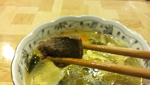 鹿スネ肉の中華スープ
